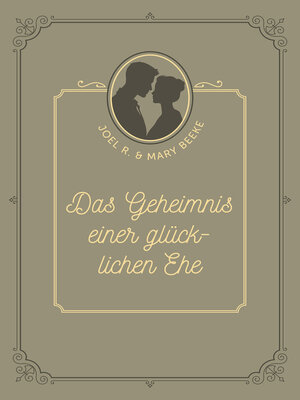 cover image of Das Geheimnis einer glücklichen Ehe